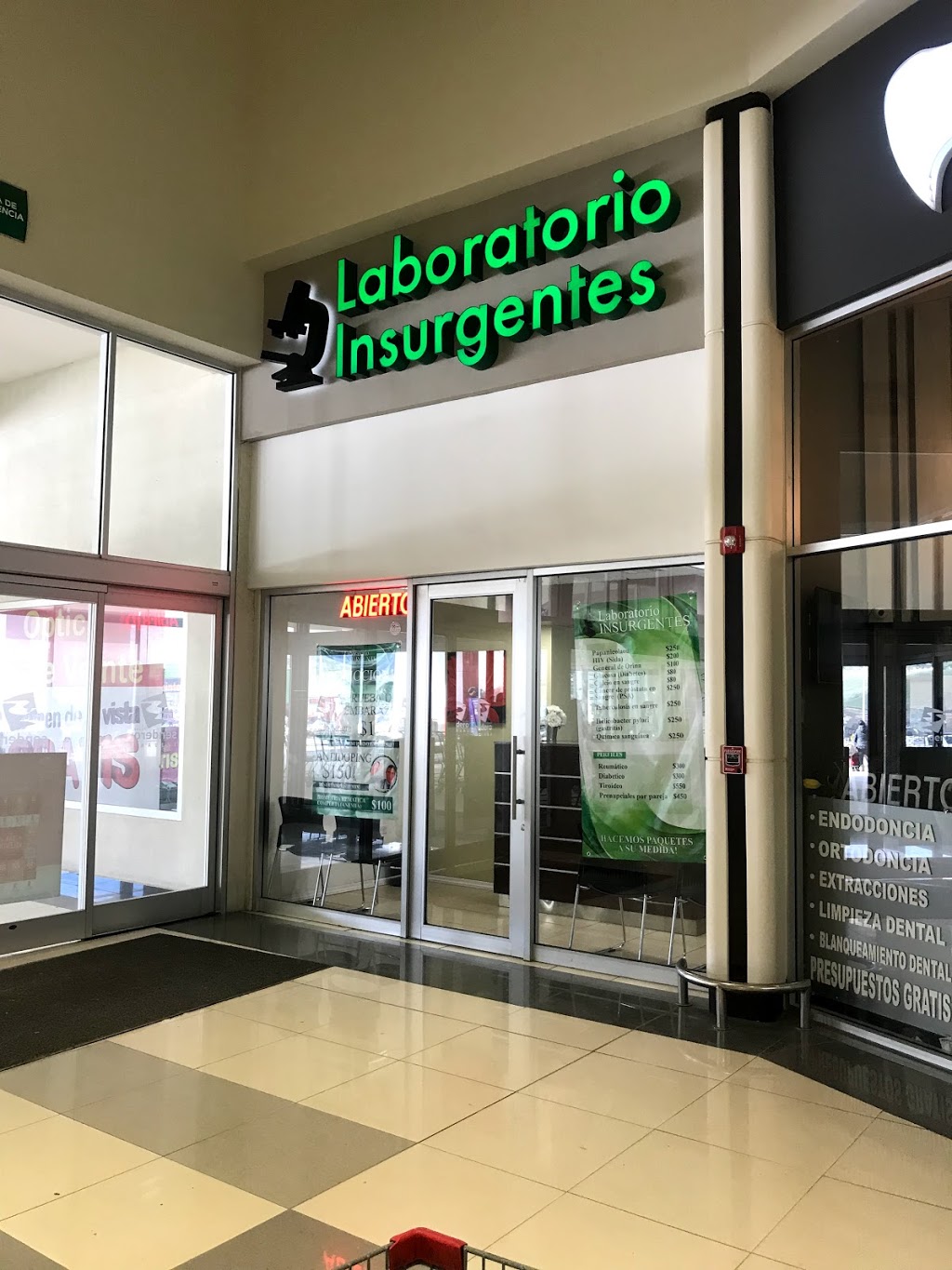 Laboratorio Insurgentes | 22253 Tijuana, Baja California, Mexico | Phone: 664 976 4385