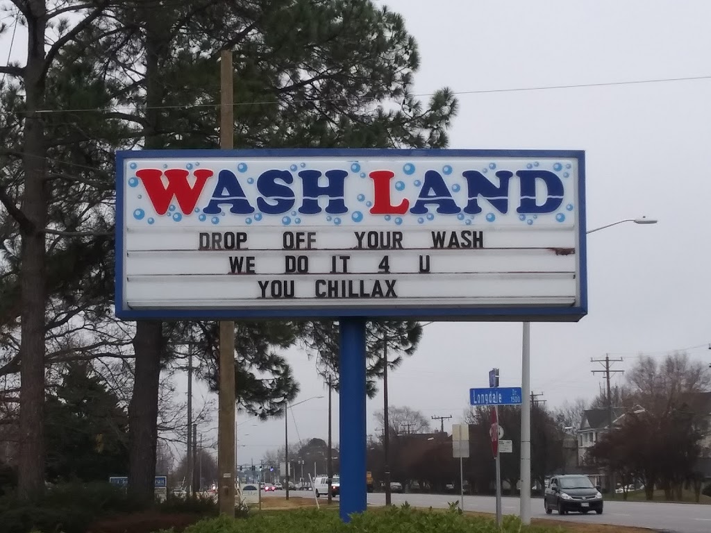 Wash Land - Norview | 6600 N Military Hwy, Norfolk, VA 23518, USA | Phone: (757) 457-0440