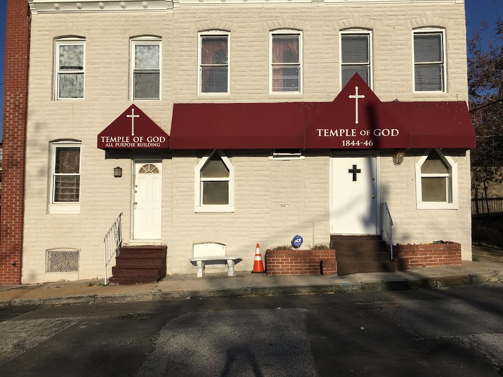 Temple of God Church | 1842 N Durham St, Baltimore, MD 21213, USA | Phone: (443) 835-4404