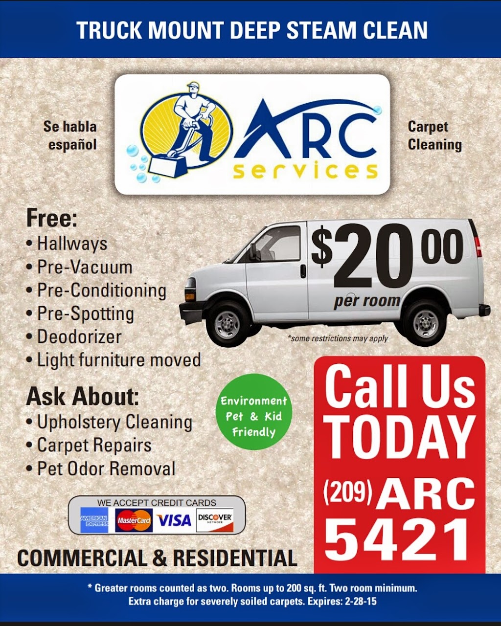 ARC Services | 1304 Chardonnay Ct, Modesto, CA 95351, USA | Phone: (209) 272-5421