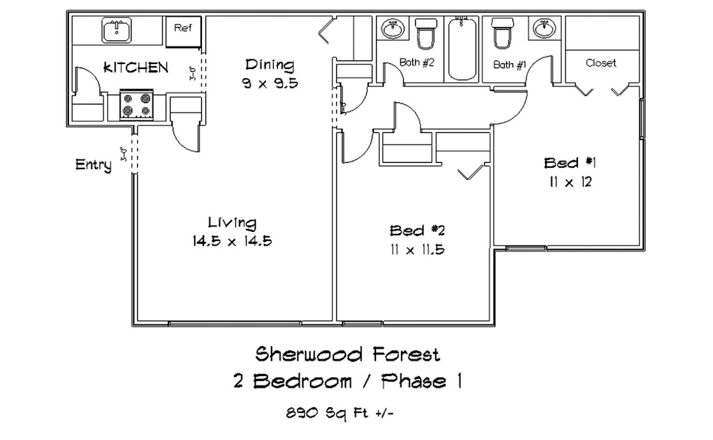 Sherwood Forest Apartments | 219 Knollwood Ln, Alexander City, AL 35010, USA | Phone: (256) 234-9999