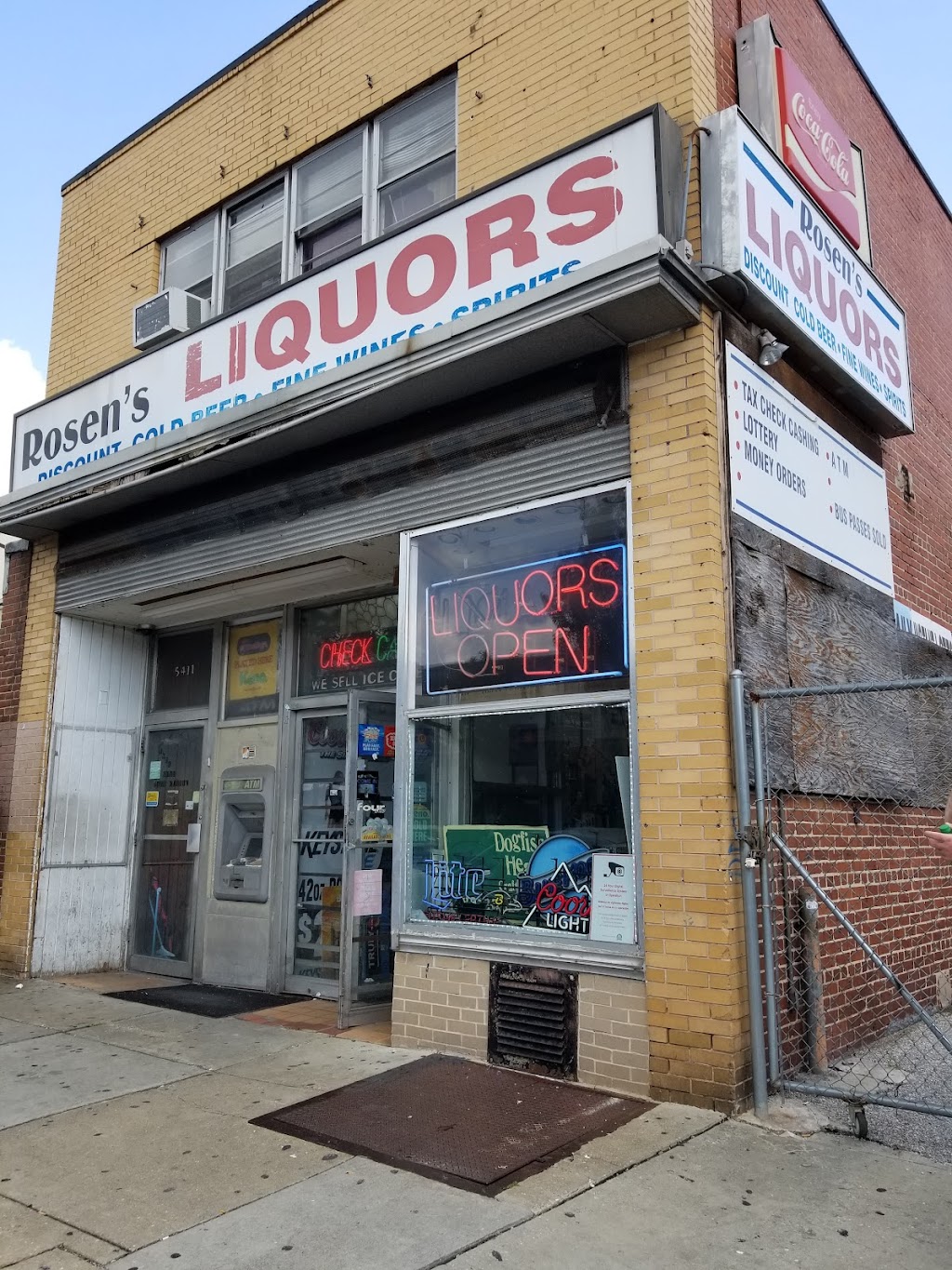 Rosens Liquor store | 5411 York Rd, Baltimore, MD 21212, USA | Phone: (410) 435-4100