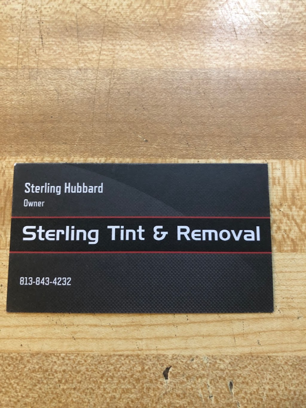 Sterling tint and removal | 3012 W Van Buren Dr, Tampa, FL 33611, USA | Phone: (813) 843-4232