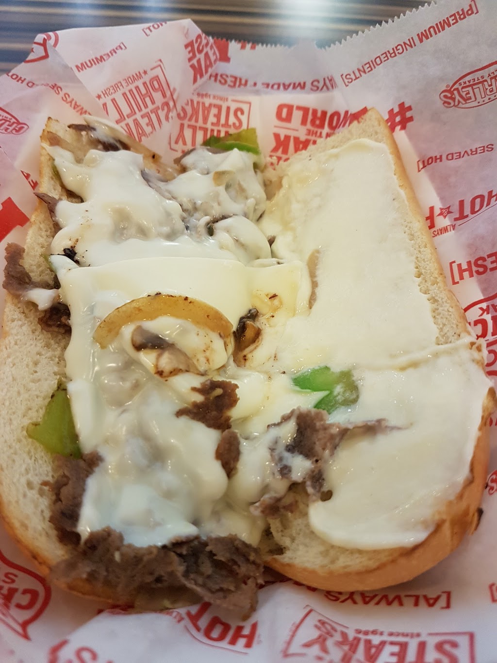 Charleys Cheesesteaks | 8003 Citrus Park Town Center Mall, Tampa, FL 33625, USA | Phone: (813) 926-7638