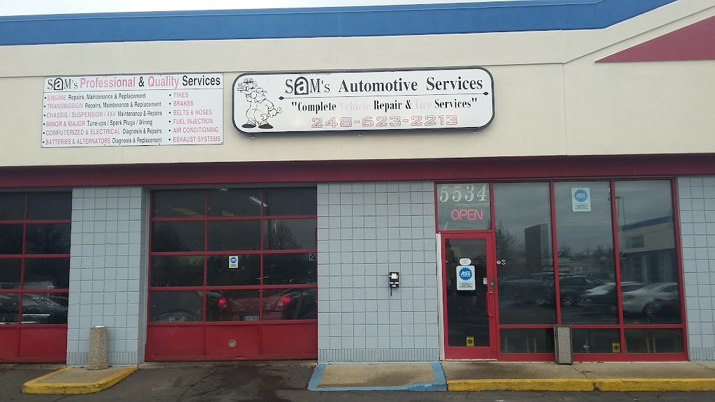 Sams Automotive Services | 5534 Dixie Hwy, Waterford Twp, MI 48329, USA | Phone: (248) 623-2213
