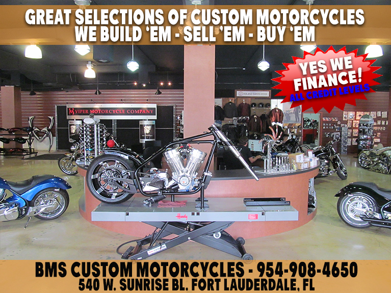 BMS Choppers | 4101 Davie Road Extension, Hollywood, FL 33024, USA | Phone: (954) 449-8222