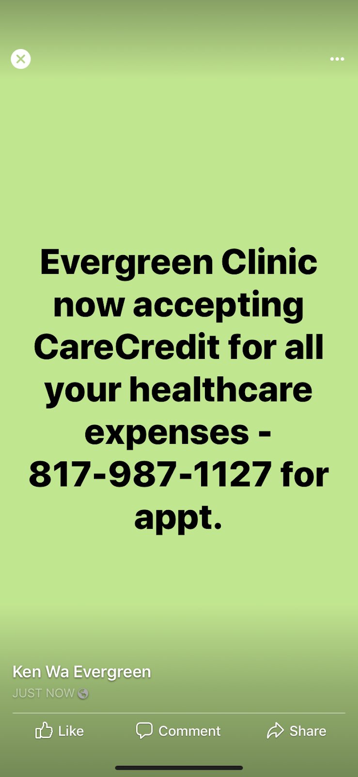 Evergreen Medical Clinic | 623 Matlock Centre Cir, Arlington, TX 76015, USA | Phone: (817) 987-1127