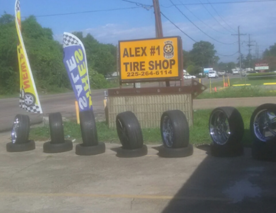 Alex #1 Tire Shop | 106 W 10th St, Donaldsonville, LA 70346, USA | Phone: (225) 264-6114