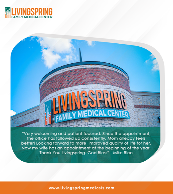 Livingspring Family Medical Center: Tolulope Olabintan, MD, FAAFP, AAHIVS | 3807 E Broad St Ste 101, Mansfield, TX 76063, USA | Phone: (817) 717-9597