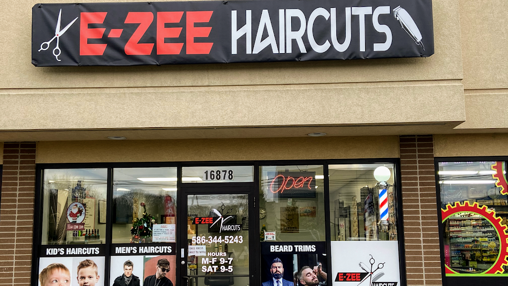 E-Zee Haircuts | 16878 15 Mile Rd, Fraser, MI 48026, USA | Phone: (586) 344-5243