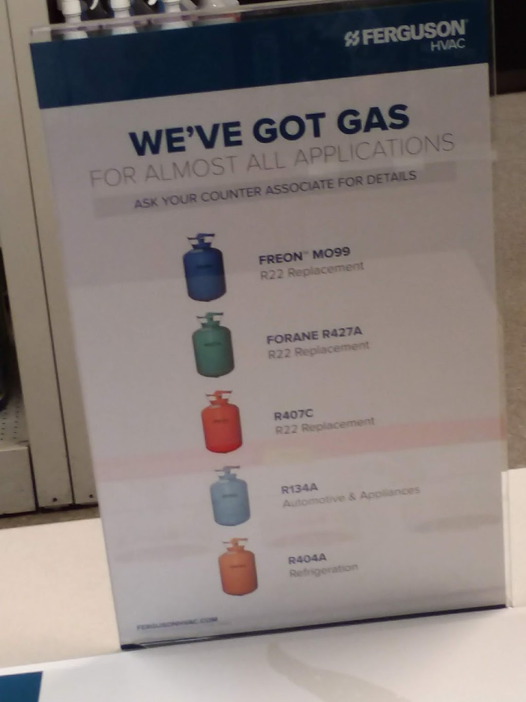 Ferguson HVAC Supply | 1705 Wallace Dr Ste 112, Carrollton, TX 75006, USA | Phone: (972) 245-5747