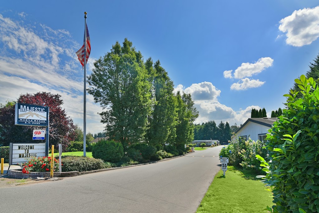 Majestic Mobile Manor & RV Park | 6906 52nd St Ct E, Puyallup, WA 98371, USA | Phone: (253) 845-3144