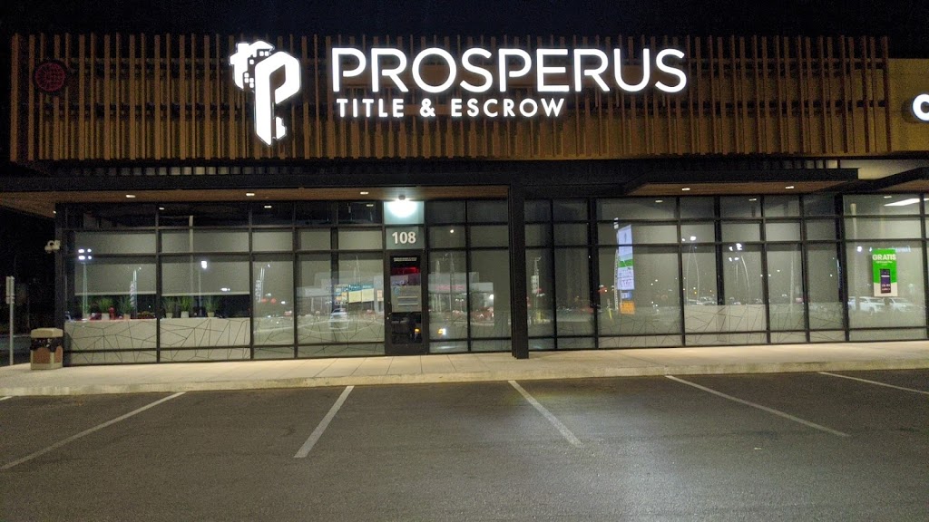 Prosperus Title & Escrow, LLC | 1300 Airway Blvd Suite 108, El Paso, TX 79925 | Phone: (915) 288-2468