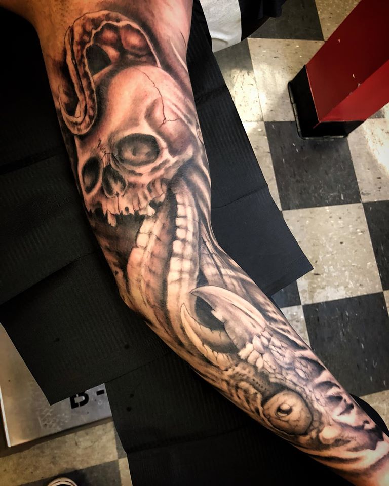 Lucky DeVille Tattoo Co. | 2333 Niagara Falls Blvd, Buffalo, NY 14228, USA | Phone: (716) 389-2539