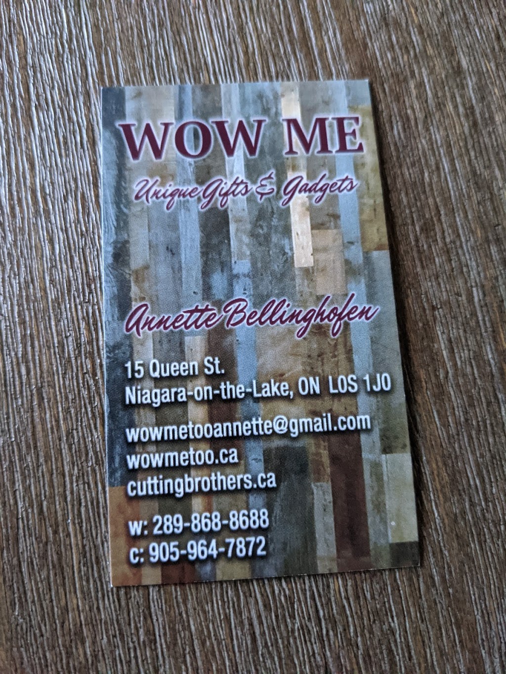 WOW ME GADGETS | 15 Queen St, Niagara-on-the-Lake, ON L0S 1J0, Canada | Phone: (289) 868-8688