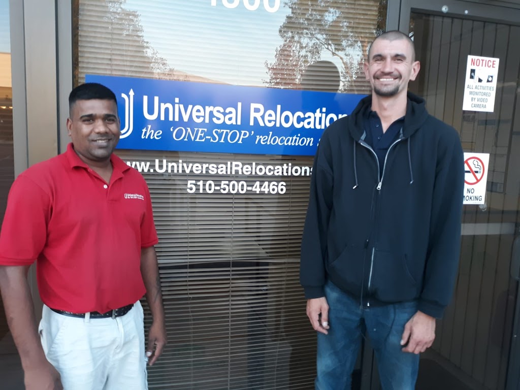 Universal Relocations Inc | 1500 Fulton Pl, Fremont, CA 94539, USA | Phone: (973) 227-5964