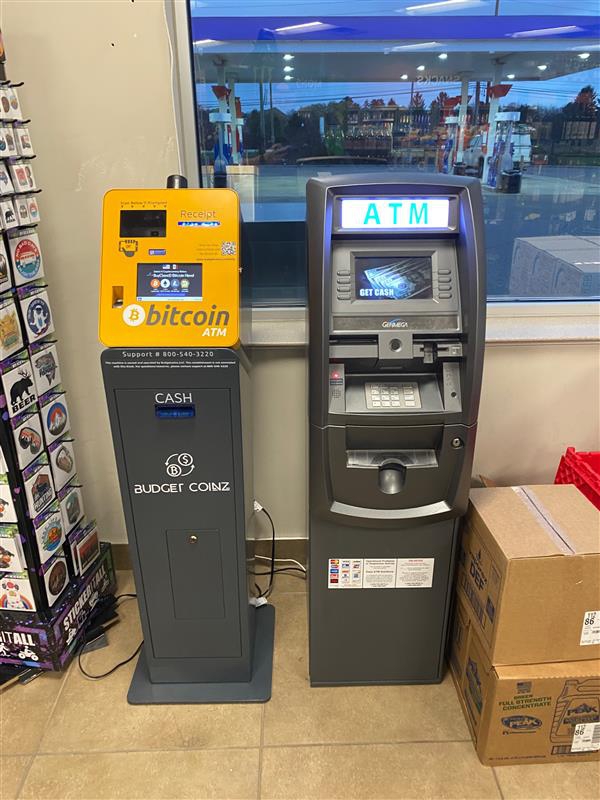 BudgetCoinz Bitcoin ATM | 6889 Sashabaw Rd, City of the Village of Clarkston, MI 48348, USA | Phone: (800) 540-3220