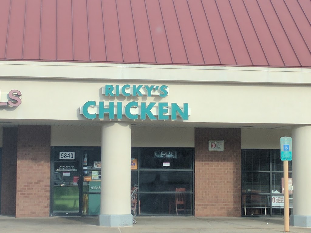 Rickys Chicken | 5840 Mapledale Plaza, Woodbridge, VA 22193, USA | Phone: (703) 897-1616