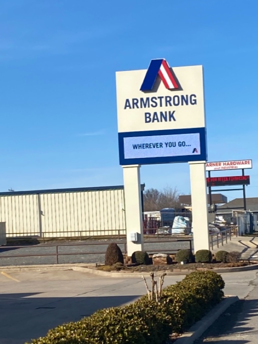 Armstrong Bank | 810 Campbell Ave, Warner, OK 74469, USA | Phone: (918) 463-2973