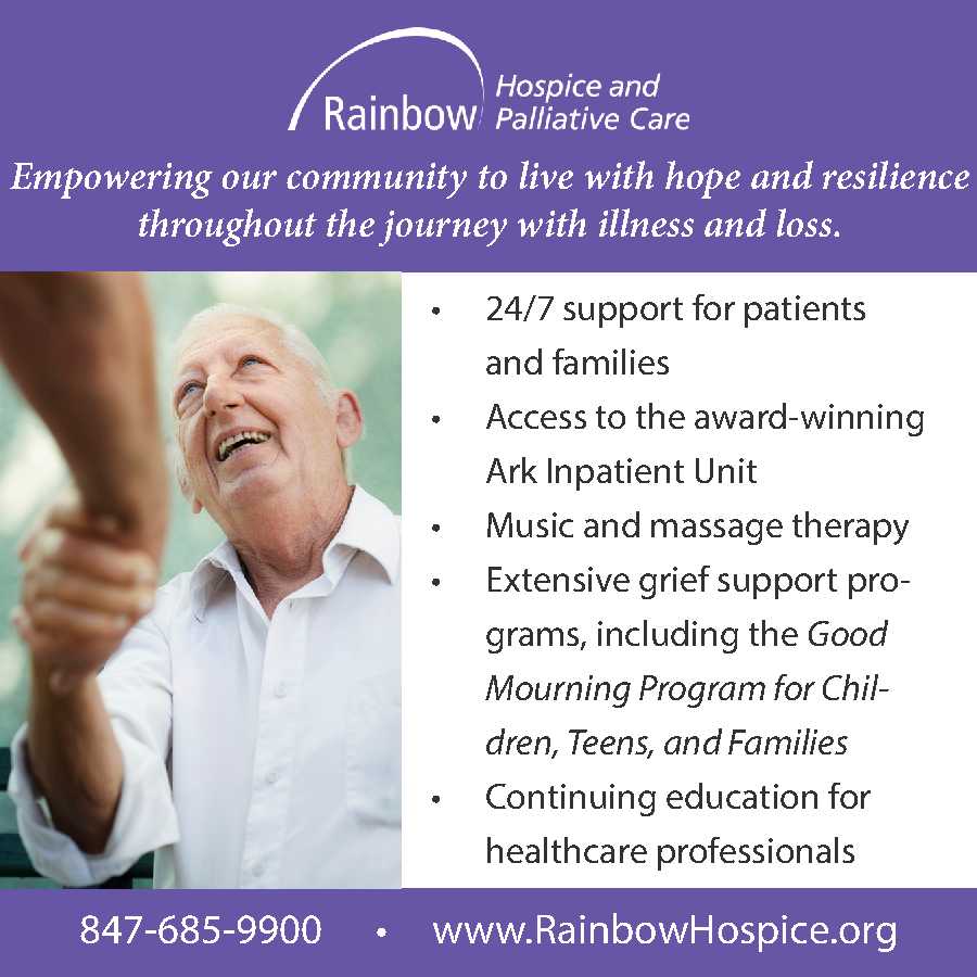 Rainbow Hospice and Palliative Care | 1550 Bishop Ct, Mt Prospect, IL 60056 | Phone: (847) 685-9900