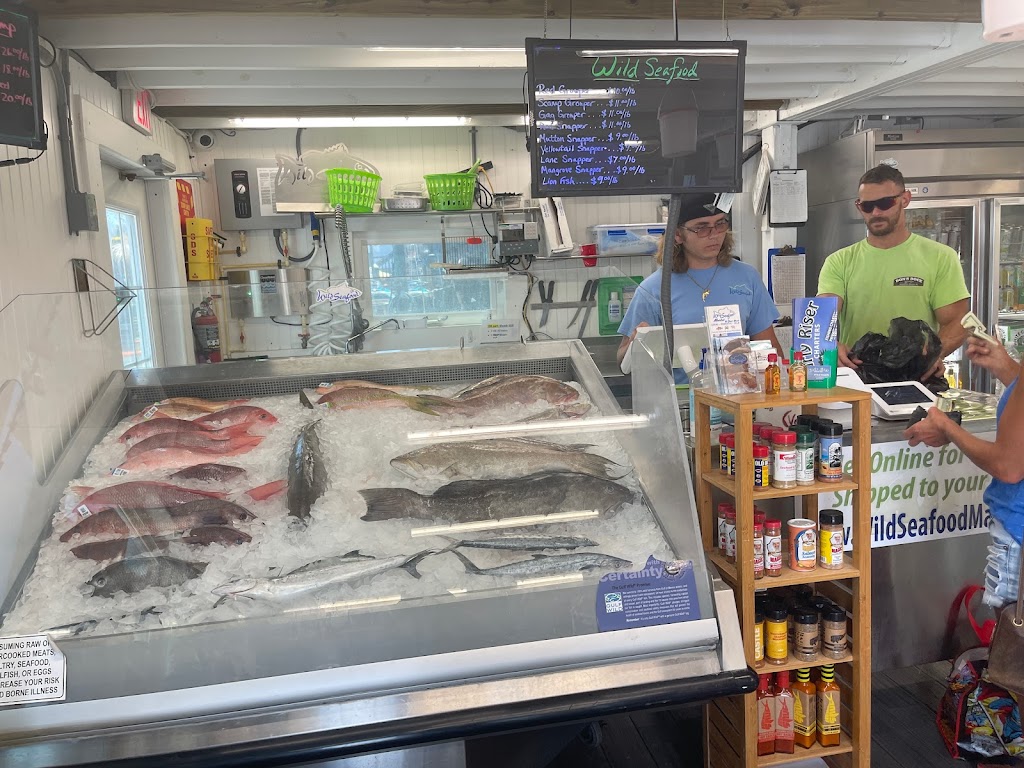 Wild Seafood Market at Dons Dock | 215 Boardwalk Pl E, Madeira Beach, FL 33708, USA | Phone: (727) 391-3223