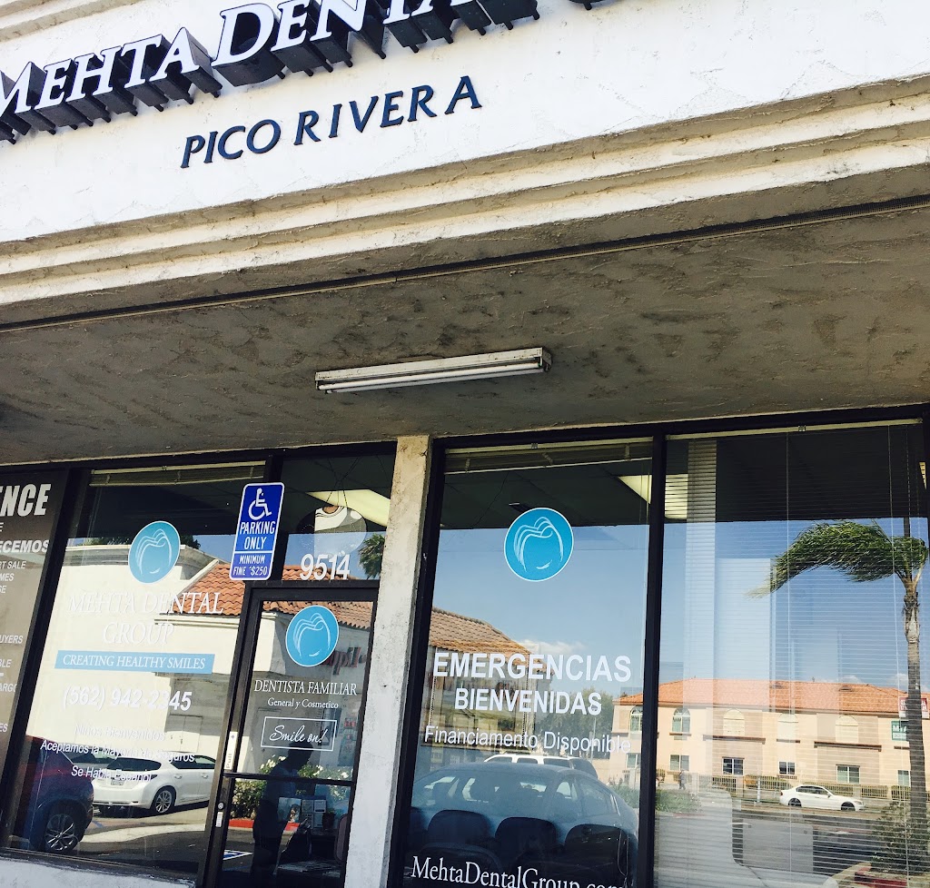 Mehta Dental Group, Pico Rivera | 9514 Whittier Blvd, Pico Rivera, CA 90660, USA | Phone: (562) 942-2345