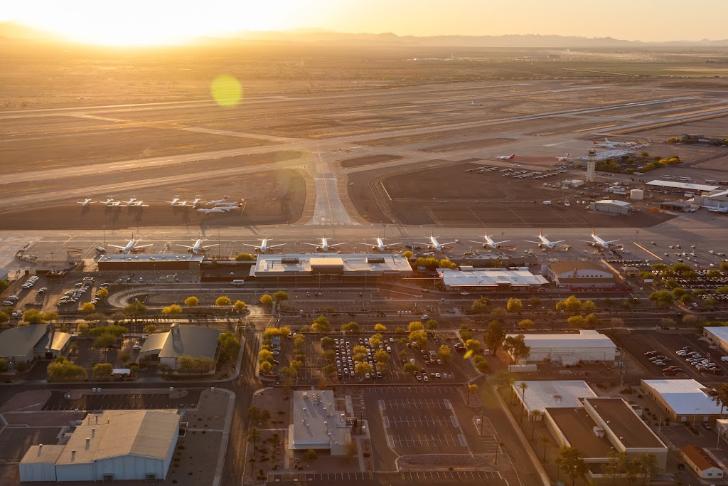 Phoenix-Mesa Gateway Airport | 6033 S Sossaman Rd, Mesa, AZ 85212, USA | Phone: (480) 988-7600