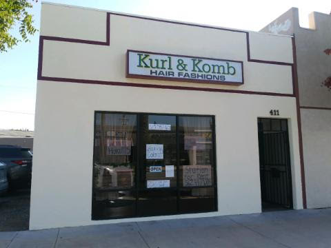 Kurl & Komb | 411 W Whittier Blvd, Montebello, CA 90640, USA | Phone: (323) 597-1165