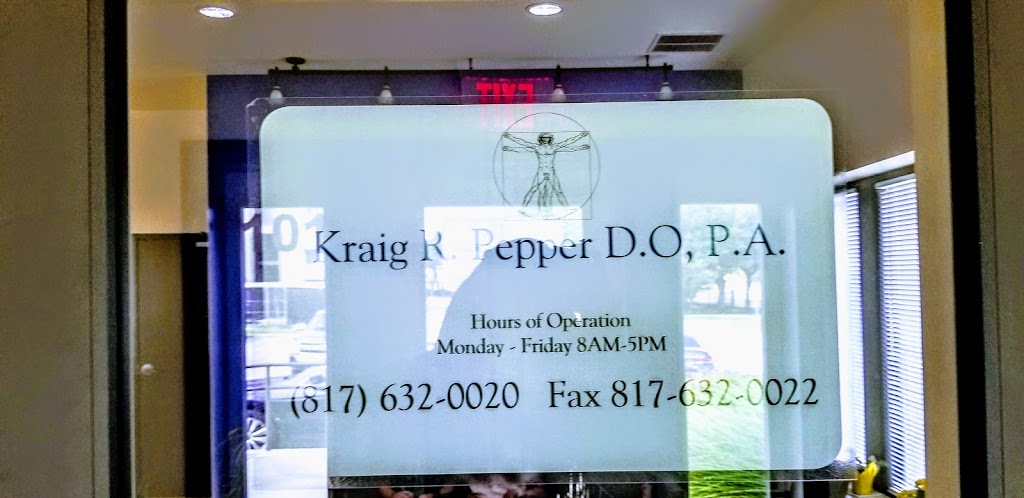 Premier Orthopedics of Fort Worth: Dr. Kraig R. Pepper, DO | 6930 Harris Pkwy #130, Fort Worth, TX 76132, USA | Phone: (817) 398-8836