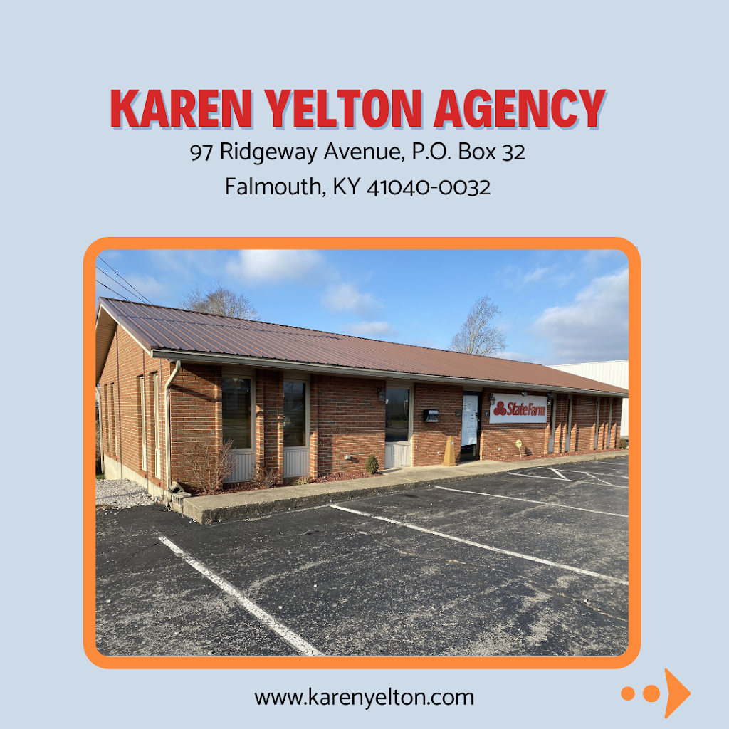 Karen Yelton - State Farm Insurance Agent | 97 Ridgeway Ave, Falmouth, KY 41040, USA | Phone: (859) 654-6992