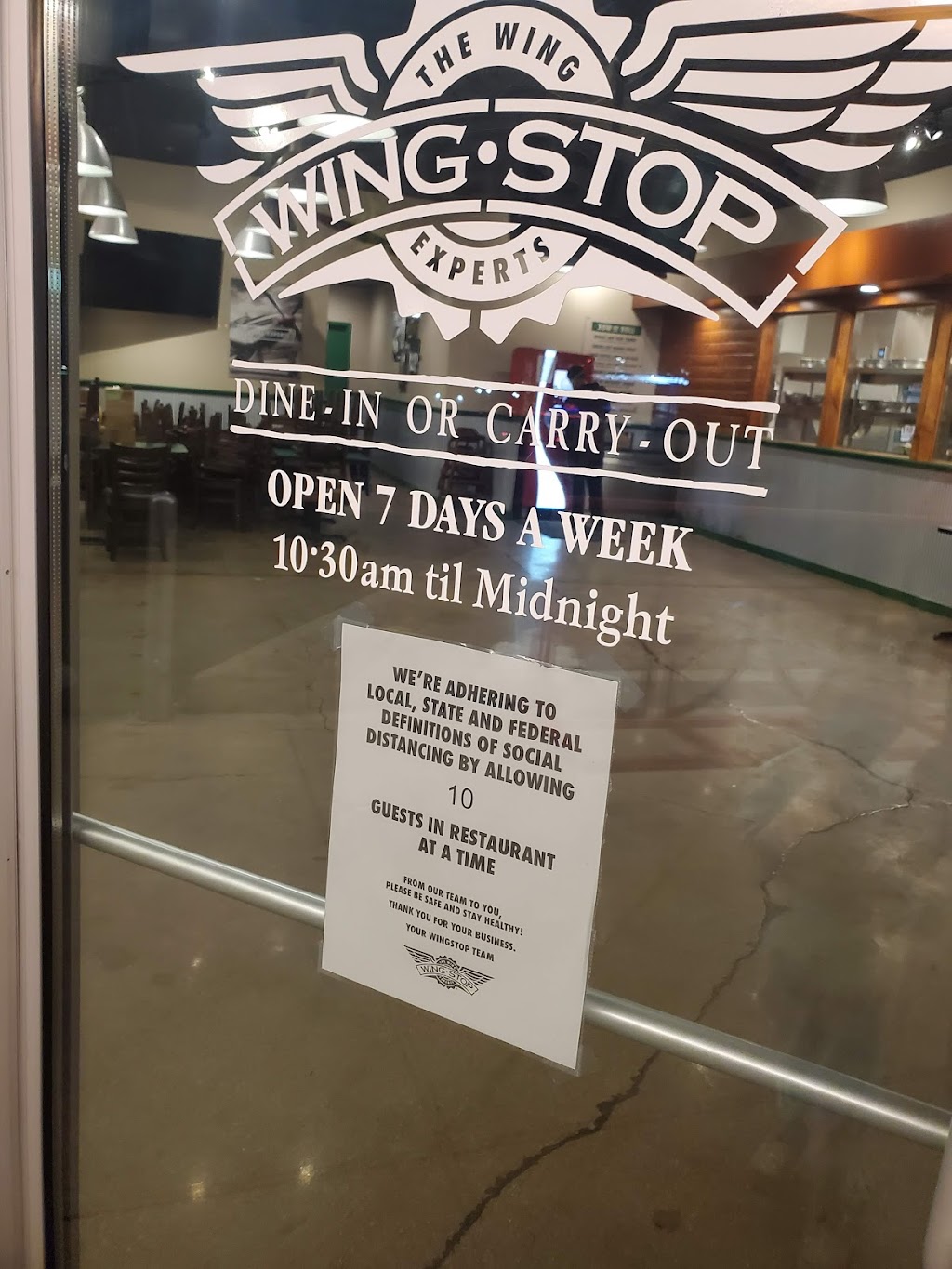 Wingstop | 1120 E Charleston Blvd Ste D, Las Vegas, NV 89104, USA | Phone: (702) 380-9464