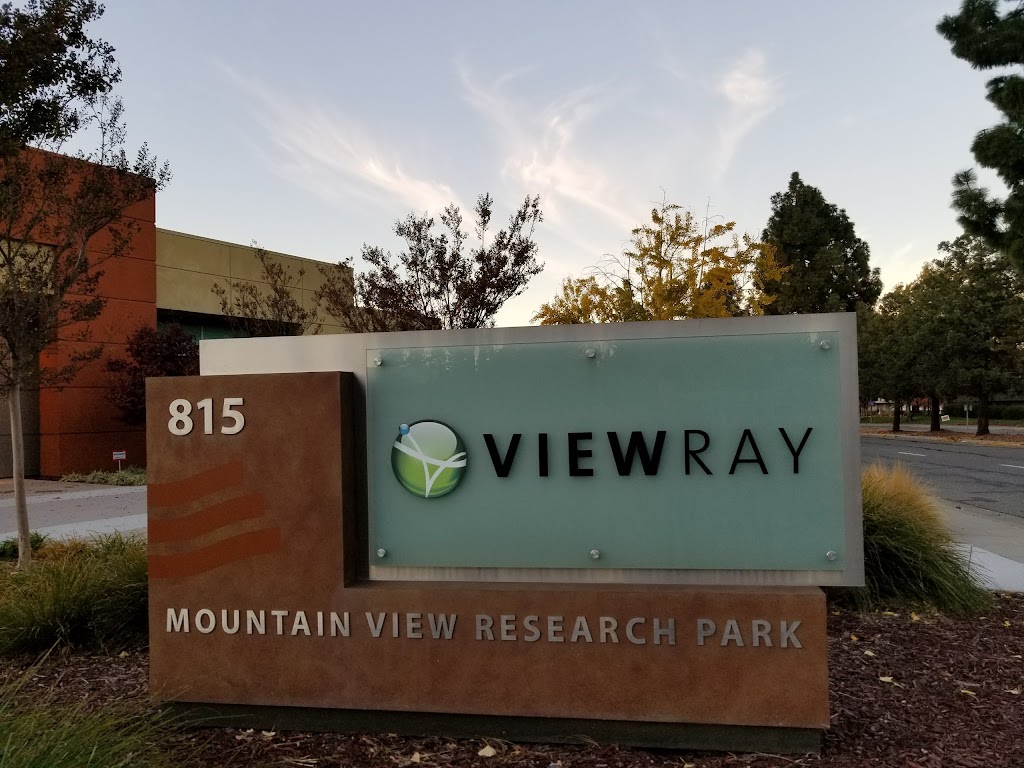 ViewRay, Inc. | 815 E Middlefield Rd, Mountain View, CA 94043, USA | Phone: (650) 252-0920