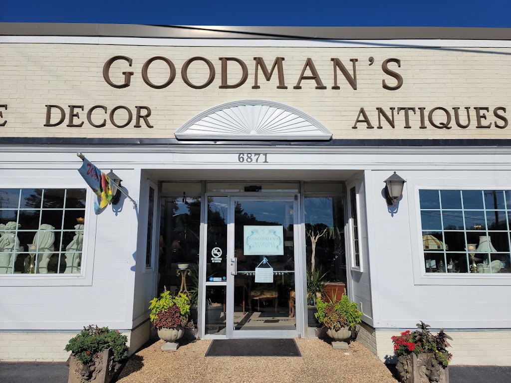 Goodmans Interiors & Antiques | 6871 Main St, Gloucester, VA 23061, USA | Phone: (804) 824-9383