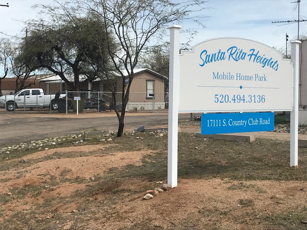 Santa Rita Heights MHP | 17111 S Country Club Rd, Sahuarita, AZ 85629, USA | Phone: (520) 494-3136