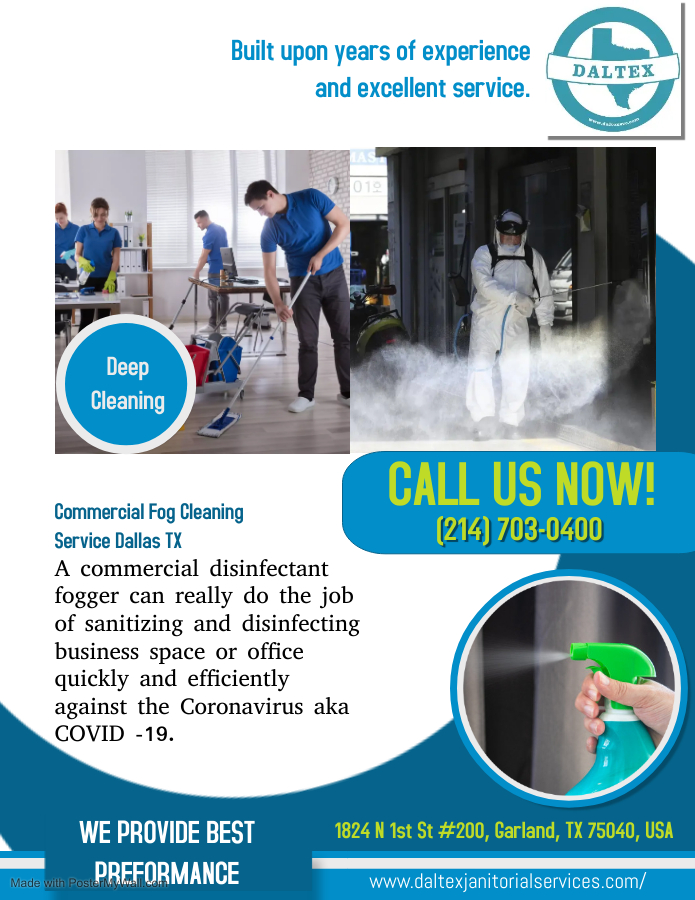 Daltex Janitorial Services, LLC - Deep Cleaning - Sanitizing & Disinfecting Service | 1824 N 1st St #200, Garland, TX 75040, USA | Phone: (972) 737-1811