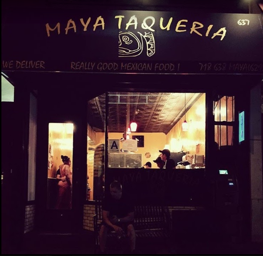 Maya Taqueria | 637 Vanderbilt Ave, Brooklyn, NY 11238, USA | Phone: (718) 638-6292