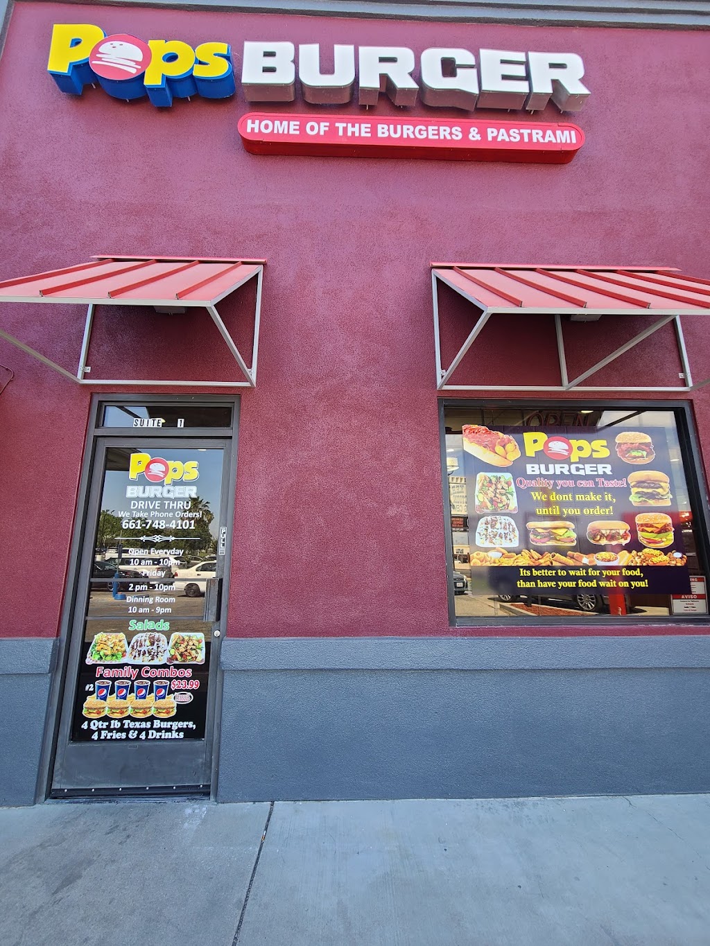 Pops Burger | 1117 Kern St #3, Taft, CA 93268, USA | Phone: (661) 745-4101