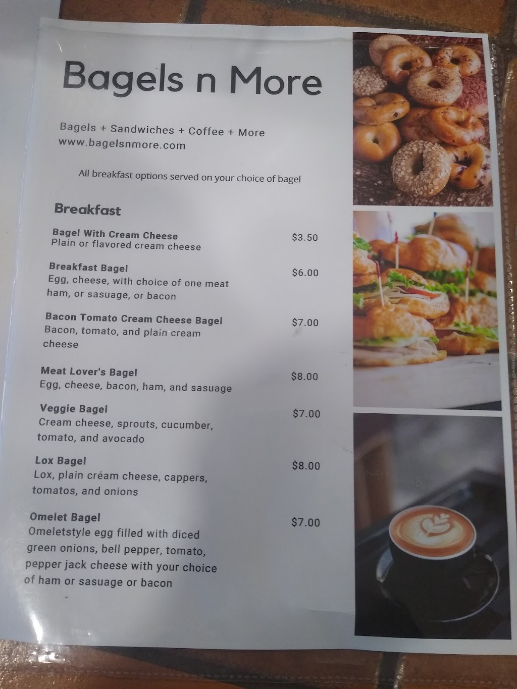 Bagels n More | 1532 Lakewood Ave, Modesto, CA 95355, USA | Phone: (209) 578-0025