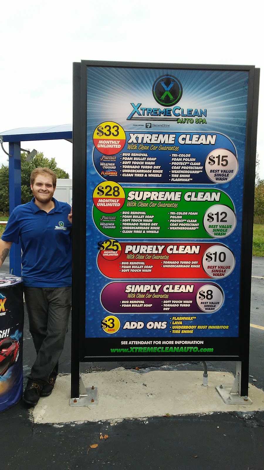Xtreme Clean Auto Spa | 8525 South Ave, Youngstown, OH 44514, USA | Phone: (330) 423-4699