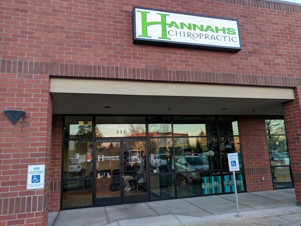 Hannahs Chiropractic | 13317 NE 12th Ave 115 A, Vancouver, WA 98685, USA | Phone: (360) 726-6095