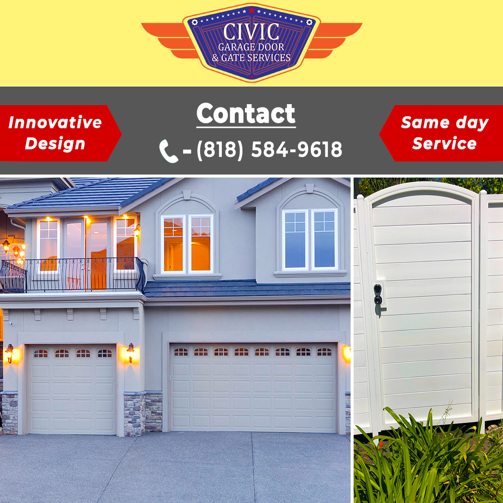 Civic Garage and Gate Repairs | 1643 E Thackery St, West Covina, CA 91791, USA | Phone: (818) 584-9618