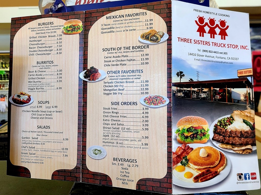 3 Sister Restaurant | 14416 Slover Ave, Fontana, CA 92337 | Phone: (909) 822-4415