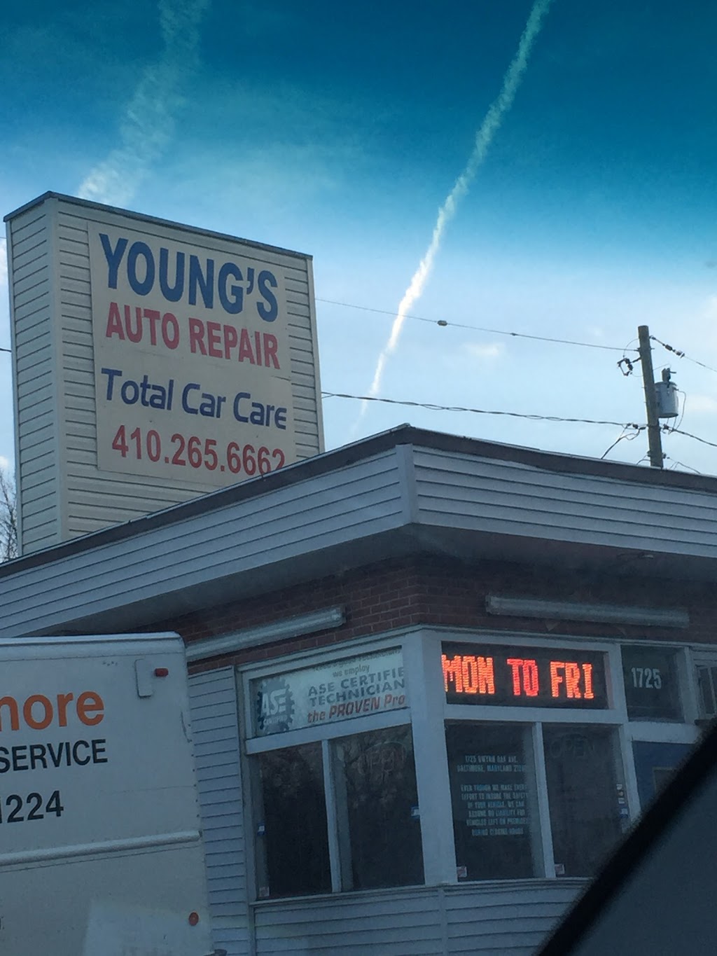 Youngs Auto Repair | 1725 Gwynn Oak Ave, Woodlawn, MD 21207, USA | Phone: (410) 265-6662