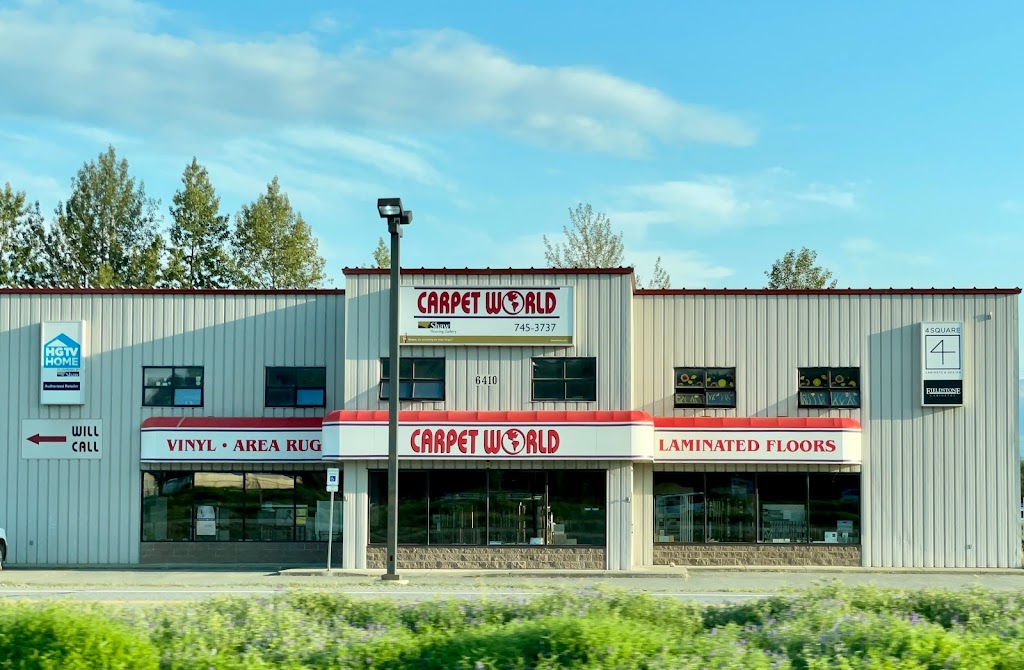 Carpet World of Alaska, Inc. | 6410 E Fireweed Rd, Palmer, AK 99645, USA | Phone: (907) 745-3737