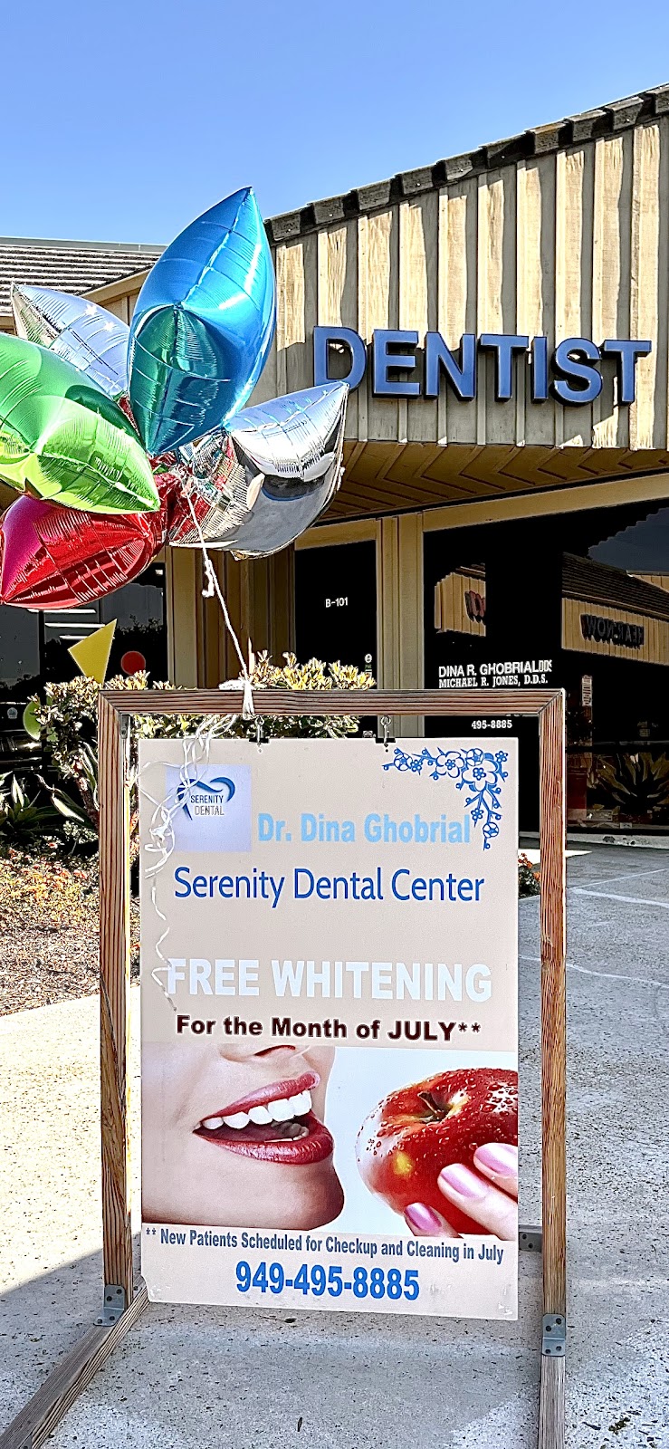 Serenity Dental OC - Dr. Dina Ghobrial DDS | 28985 Golden Lantern # B101, Laguna Niguel, CA 92677, USA | Phone: (949) 495-8885