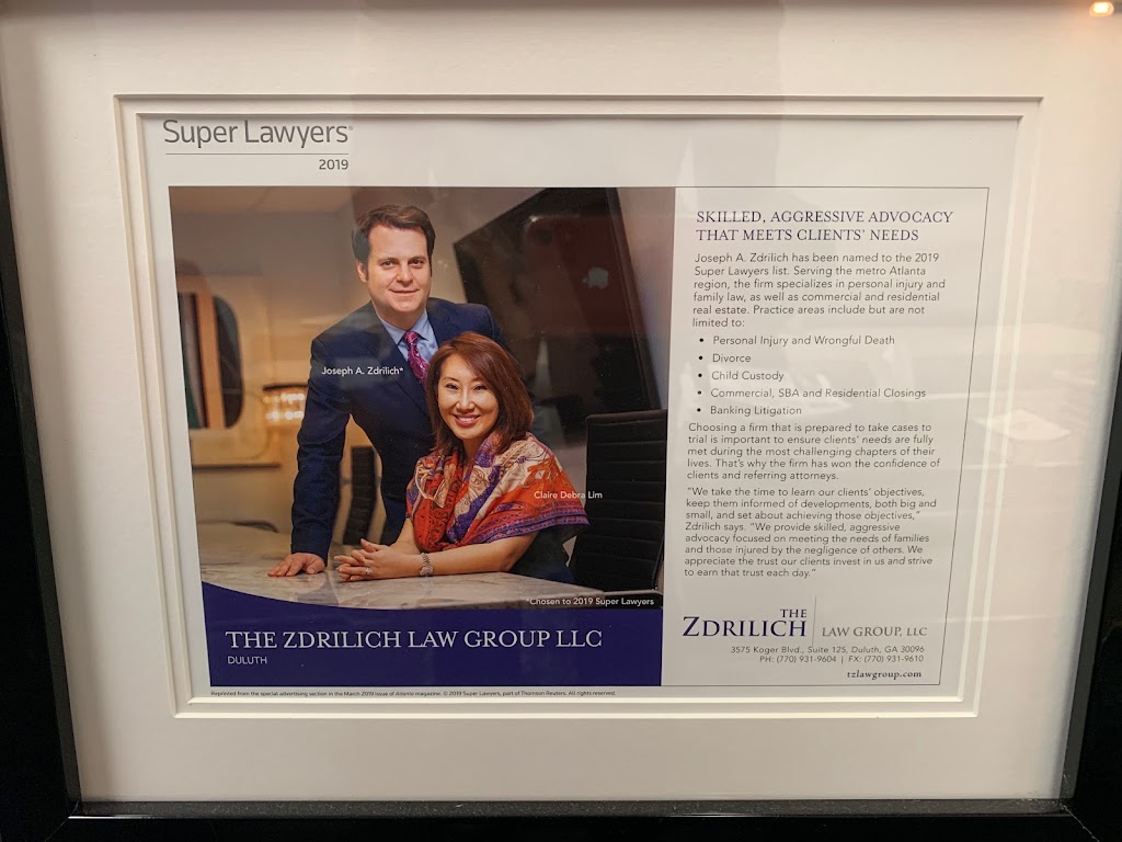 The Zdrilich Law Group LLC. | 3575 Koger Blvd #125, Duluth, GA 30096, USA | Phone: (770) 931-9604