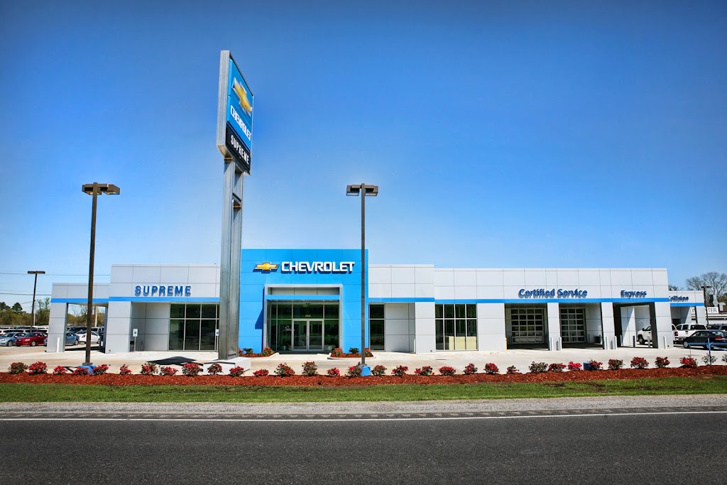 Supreme Chevrolet of Gonzales | 13354 Airline Hwy, Gonzales, LA 70737, USA | Phone: (225) 644-8411