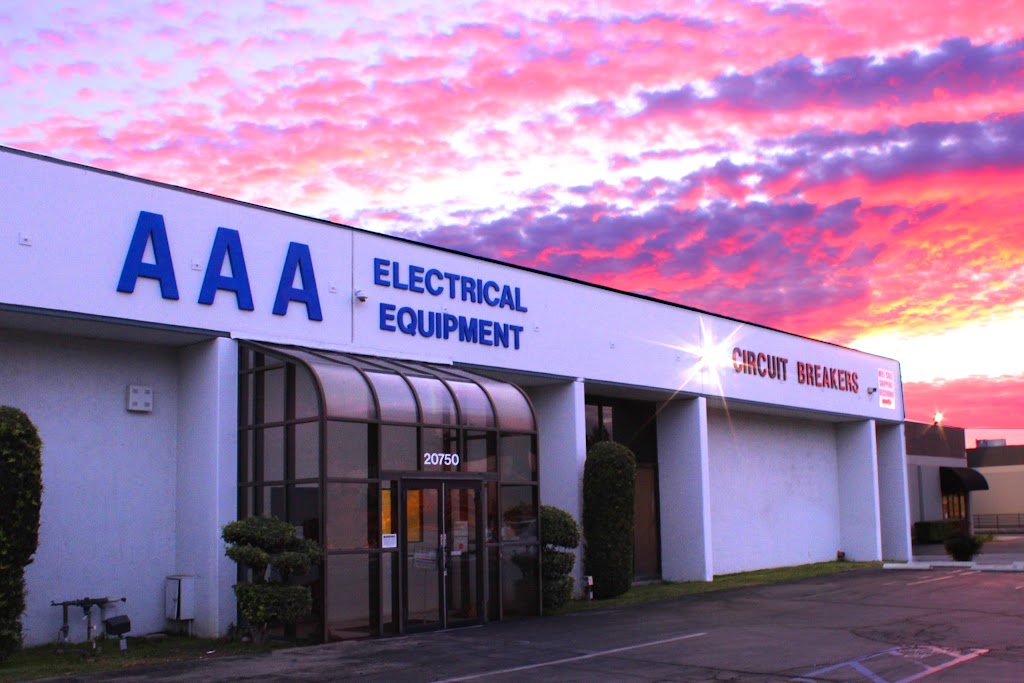 AAA Electrical Equipment | 20750 Lassen St, Chatsworth, CA 91311, USA | Phone: (818) 708-1850