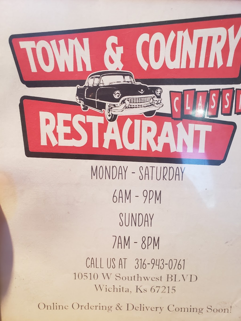 Classic Town & Country | 10510 W Southwest Blvd, Wichita, KS 67215, USA | Phone: (316) 943-0761