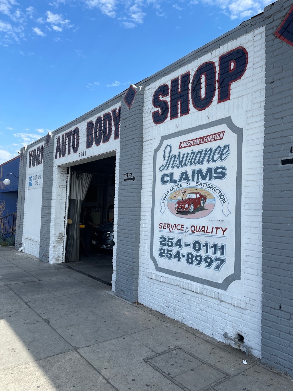 York Auto Body Shop | 5141 York Blvd, Los Angeles, CA 90042, USA | Phone: (323) 254-0111